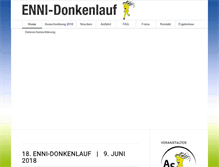 Tablet Screenshot of donkenlauf.de